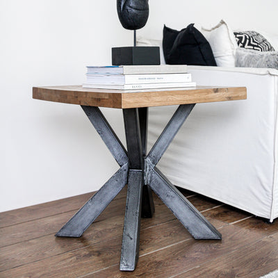 Pierce Side Table in Natural Oak