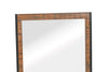 Dixon Wood-Framed Wall Mirror in Natural Finish