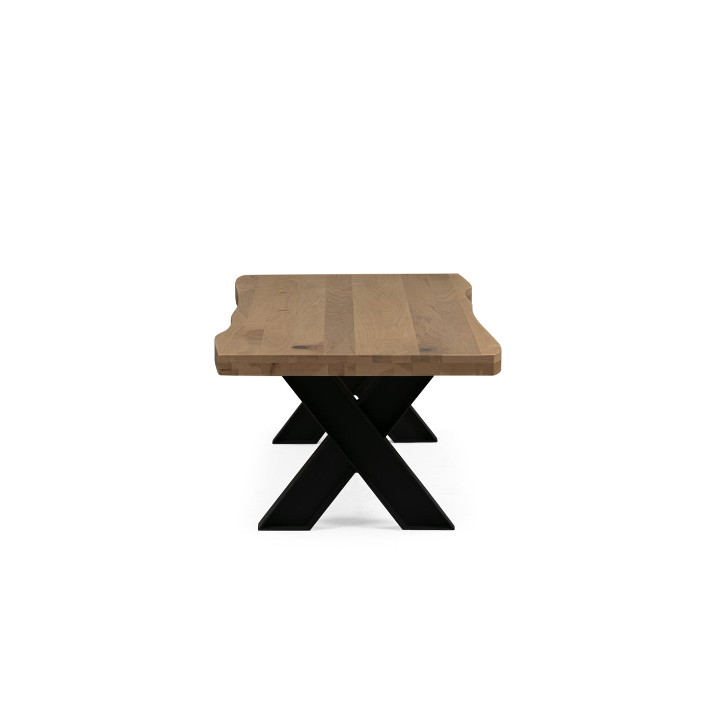 Titan Wood Coffee Table w/Engineered Live-Edge