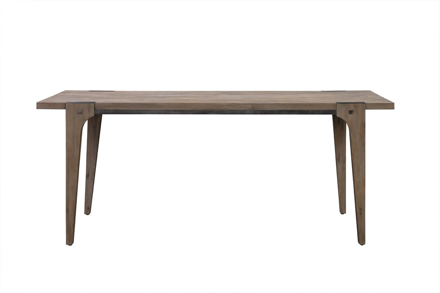 Iman Mid-Sized Dining Table in Light Brown Acacia