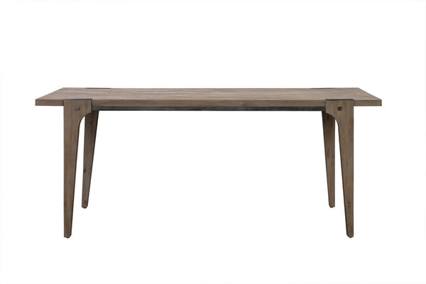 Iman Mid-Sized Dining Table in Light Brown Acacia