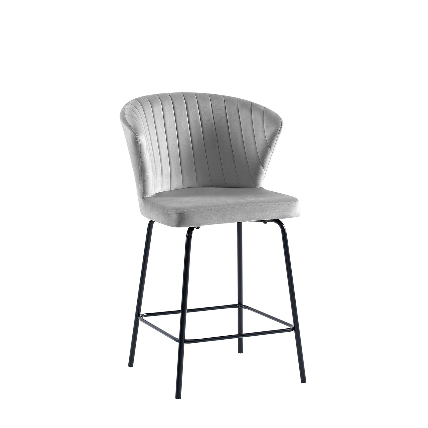 Uriel Counter Stool in Velvet