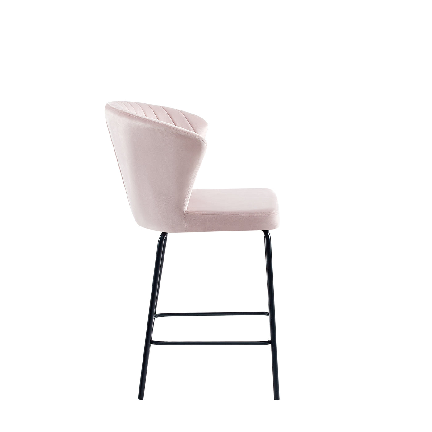 Uriel Counter Stool in Velvet