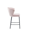 Uriel Counter Stool in Velvet