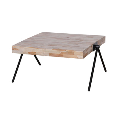 Taula Wood Coffee Table in Natural Finish—Small