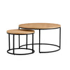 Alma Round Nesting Cocktail Tables