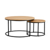 Alma Round Nesting Cocktail Tables