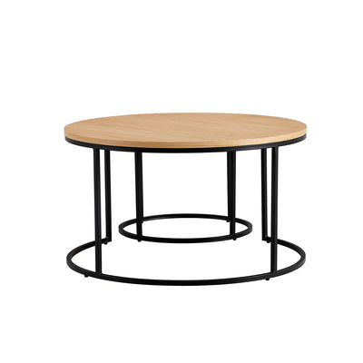 Alma Round Nesting Cocktail Tables