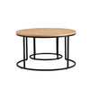 Alma Round Nesting Cocktail Tables