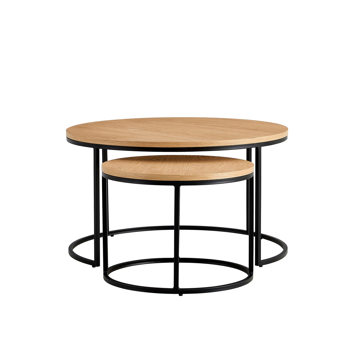 Alma Round Nesting Cocktail Tables