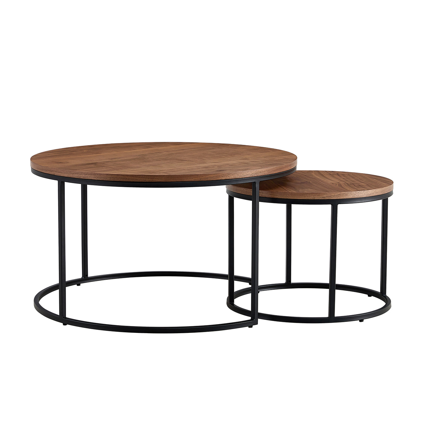 Alma Round Nesting Cocktail Tables