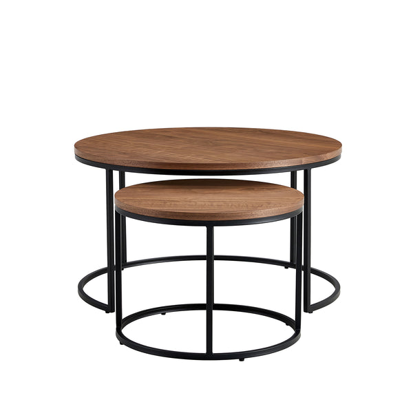 Alma Round Nesting Cocktail Tables