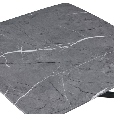 Nera Square Coffee Table in Black Faux Marble