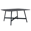 Nera Square Coffee Table in Black Faux Marble