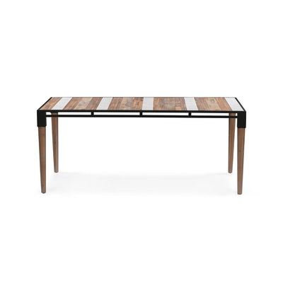 Medley 8-Seat Dining Table in White Wash