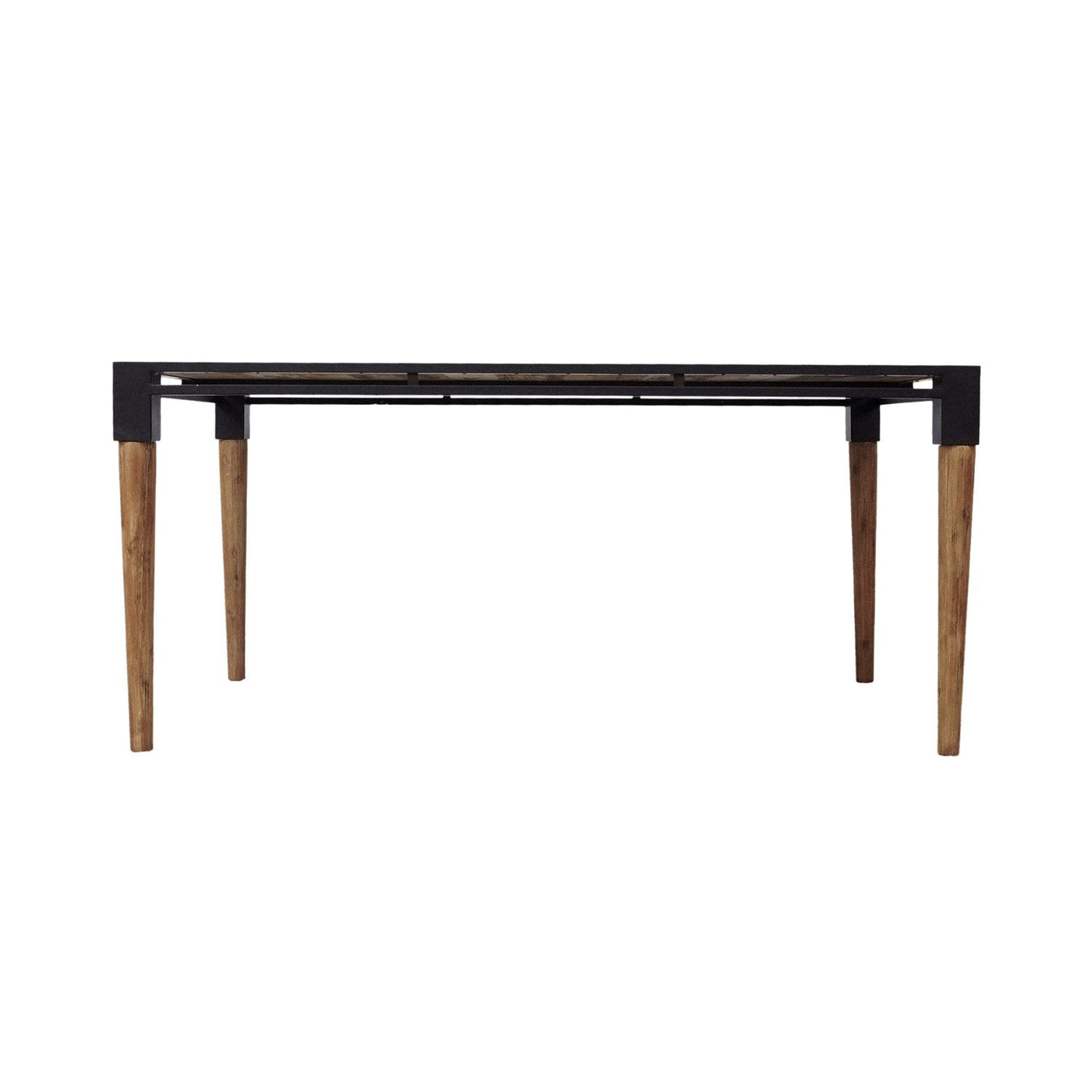 Bois et Cuir's Medley Series 6-Seat Dining Table in Multi-toned, Multi-Finish