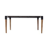 Bois et Cuir's Medley Series 6-Seat Dining Table in Multi-toned, Multi-Finish