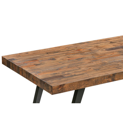 Dixon 8-Seat Dining Table in Natural Finish