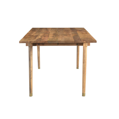 Clio 8-Seat Dining Table in Light Honey Finish