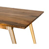 Clio 6-Seat Dining Table in Light Honey Finish