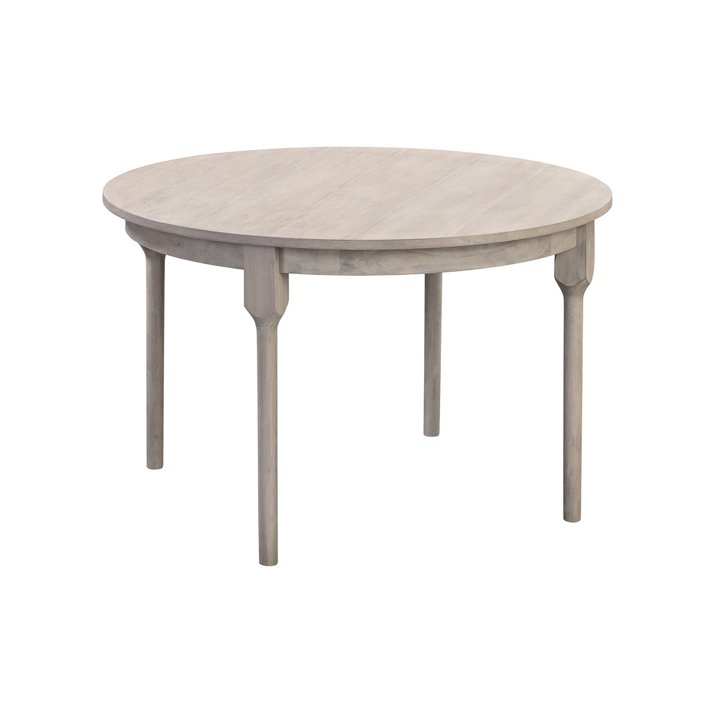 Grace Large Round Dining Table in Grey Finish