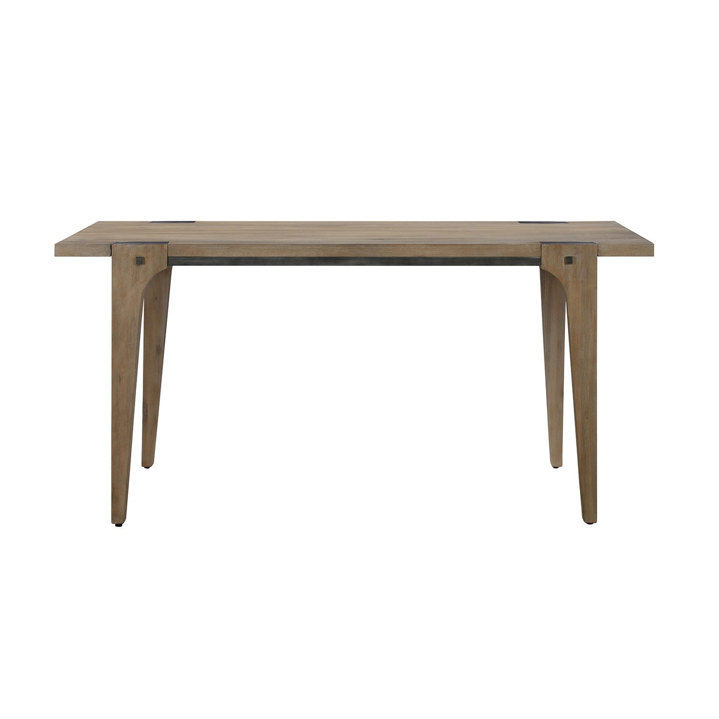 Iman Small Dining Table in Light Brown Finish