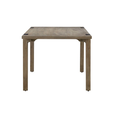 Iman Small Dining Table in Light Brown Finish