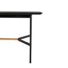 Svart 63" Dining Table in Black Oak