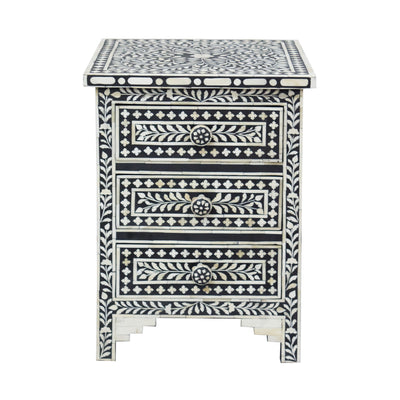 Aida 3-Drawer Nightstand