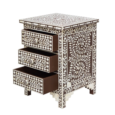 Aida 3-Drawer Nightstand