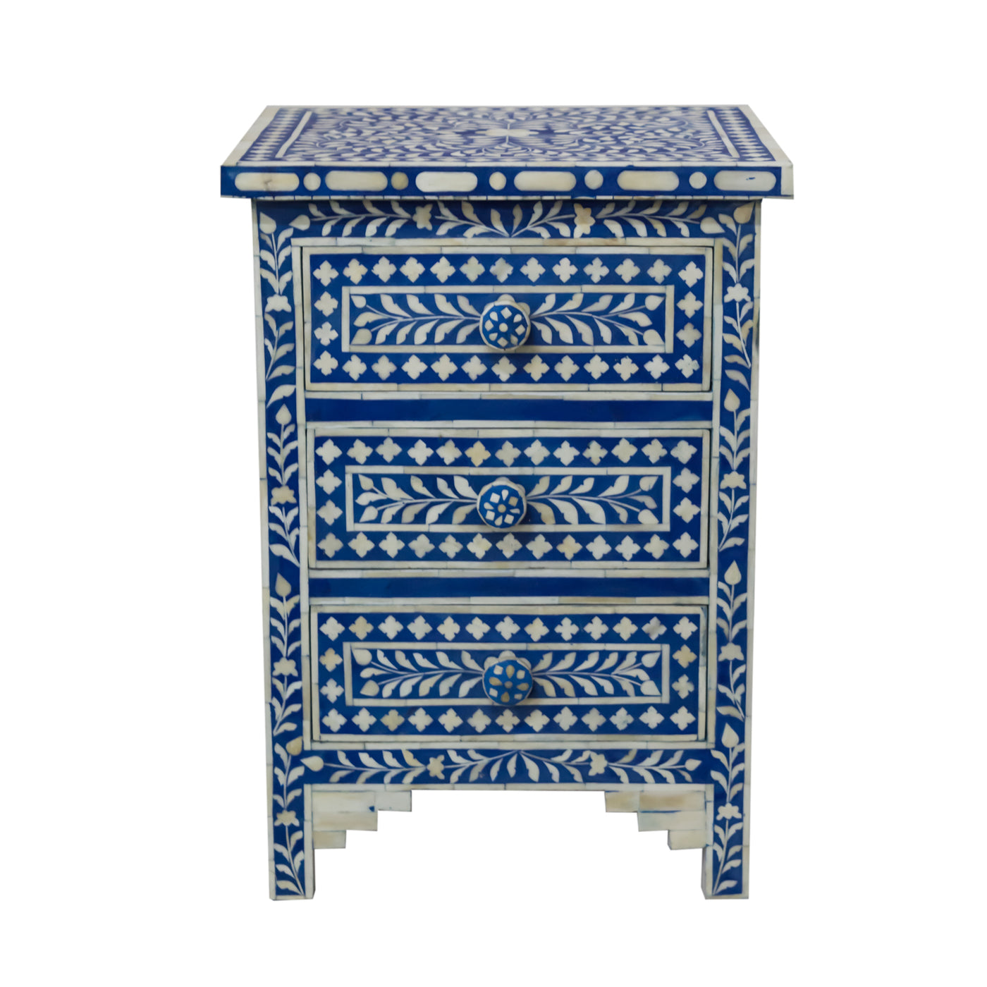 Aida 3-Drawer Nightstand