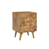 Clio Nightstand in Light Honey Finish